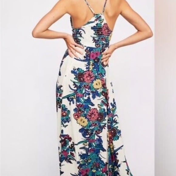 Free People Through The Vine Floral Maxi Dress - Multicolor - Picture 2 of 11